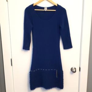 Rare Vintage Luisa Spagnoli 1960s Angora Dress